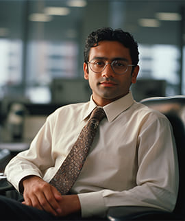 Portrait of Govind Kumar, a Distributor providing a testimonial for Holy Evolution Pharma.