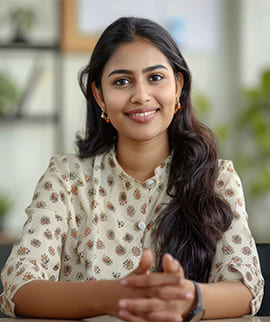 Portrait of Sunita, a Stockist providing a testimonial for Holy Evolution Pharma.