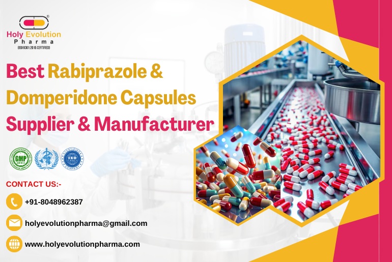janusbiotech|Best Rabiprazole & Domperidone Capsules Supplier & Manufacturer 