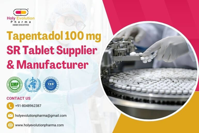 citriclabs | Best Tapentadol 100 mg SR Tablet Supplier & Manufacturer