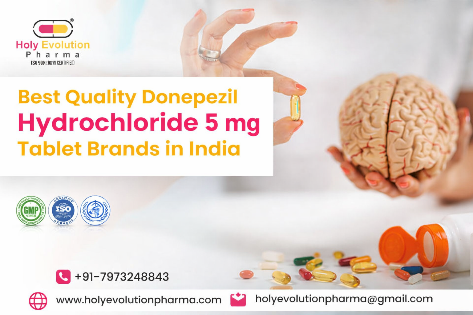 citriclabs | Best Quality Donepezil Hydrochloride 5 mg Tablets Brands in India