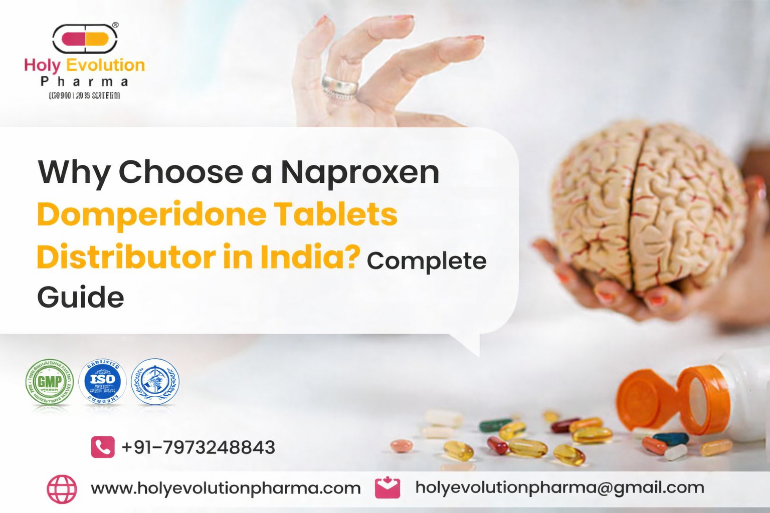 citriclabs | Why Choose a Naproxen Domperidone Tablets Distributor in India? Complete Guide