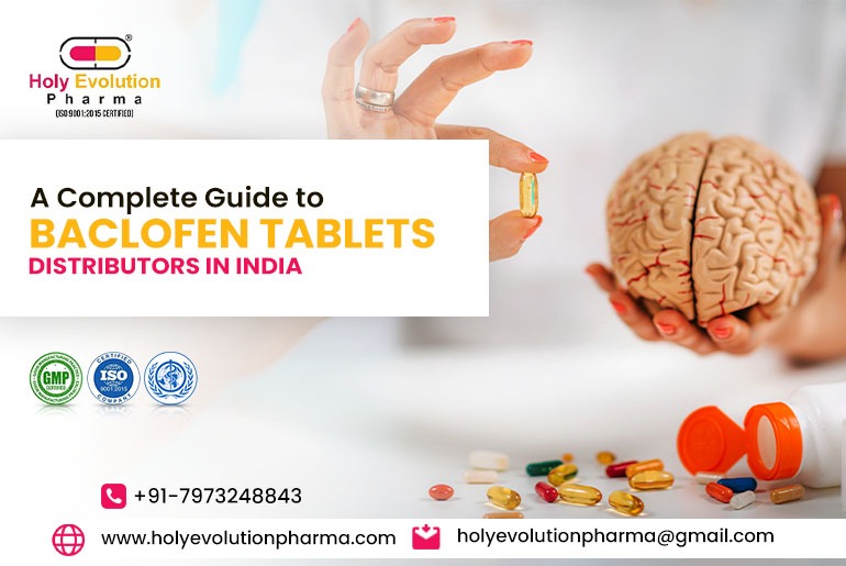 citriclabs | A Complete Guide to Baclofen Tablets Distributors in India